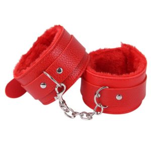Menottes Rouges pour poignets ou chevilles