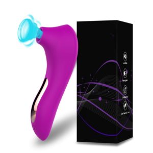Vibrateur par succion du clitoris