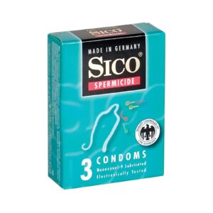 3 préservatifs Sico SPERMICIDE