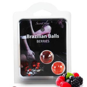 2 Brazilian Balls - baies rouges