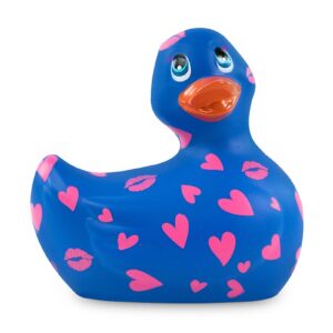 Mini canard vibrant Romance bleu et rose