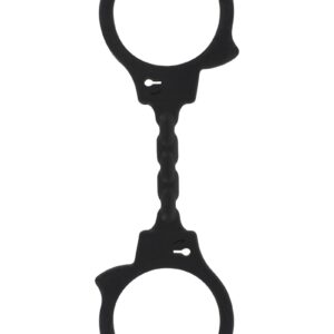 Menottes silicone stretchy - noir