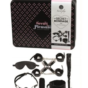 Kit BDSM 8 pièces - noir