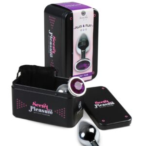 Plug aluminium M Violet