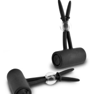 Pinces à Tétons Vibrantes silicone