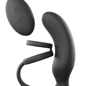 Stimulateur de prostate + cockring Double game