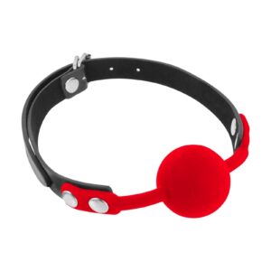 Baillon boule rouge - Fetish Tentation