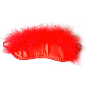 Bandeau rouge marabou - Secret Play