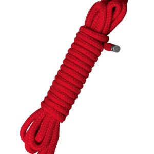 Corde de bondage Japonais 5m rouge - Ouch