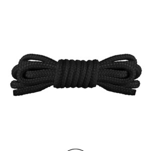 Mini corde de bondage 1,5m noire - Ouch
