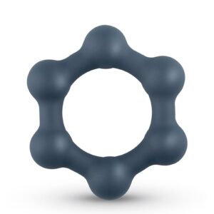 Cockring Hexagonal avec billes en acier - Boners