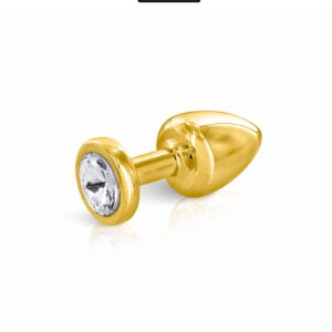 Plug bijou aluminium gold XS - Hidden Eden