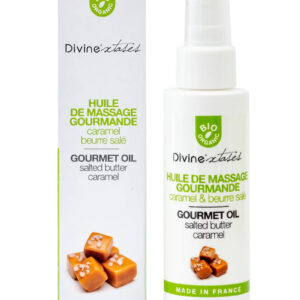 Huile de massage gourmande BIO Caramel