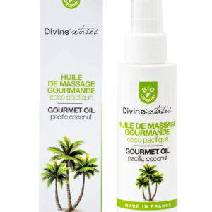 Huile de massage gourmande BIO Noix de coco