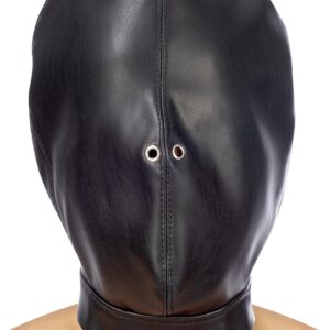 Cagoule BDSM fermée simili cuir - Fetish Tentation