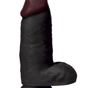 Gode XXL Colossus Black 26 x 7,5 cm - Captain Red