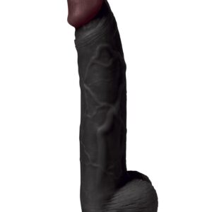 Gode XXL Prodigy Black 32 x 6 cm - Captain Red