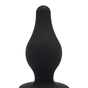 Plug anal The Original Model 2 noir 9,3 cm - SilexD