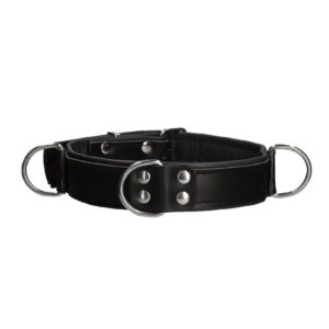 Collier Bondage Deluxe noir - Ouch!