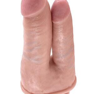 Gode double pénétration 15cm - King Cock