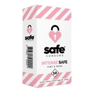 10 préservatifs Safe Intense