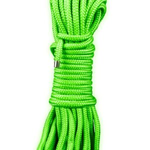 Corde de bondage phosphorescente 10m - Ouch