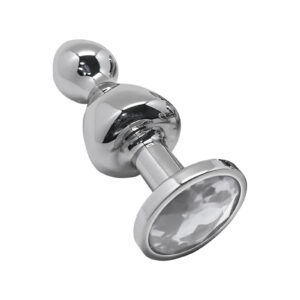 Plug bijou Lollypop transparent S - Wooomy