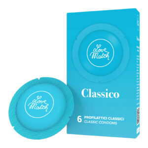 6 Préservatifs classiques Love Match