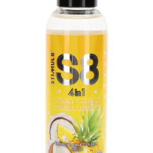 Lubrifiant S8 4 en 1 gout Tropical Pina Colada 125ml