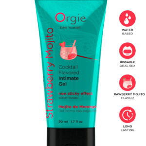 Gel intime Lube Tube Cocktail Fraise Mojito 50ml