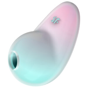 Stimulateur Pixie Dust air pulsé et vibrations - rose et menthe