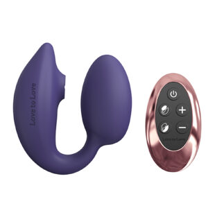Double stimulateur Wonderlover violet - Love to Love
