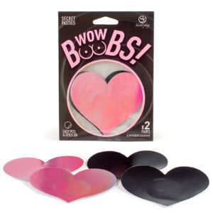Cache-tétons coeur Wow Boobs - Secret Play