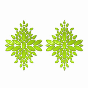 Cache-tétons vert phosphorescent - Glow