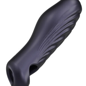 Gaine de pénis 3 en 1 Ryzer Black Plum - Man Wan