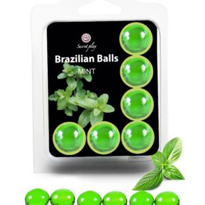 6 Brazilian Balls - menthe