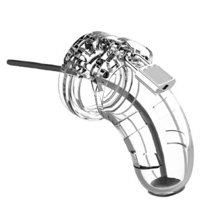 Cage de chasteté 6,5cm avec plug d'urètre - ManCage 15