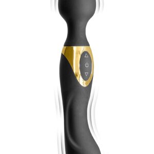 Vibromasseur wand 2 en 1 My Goddess - Black Empire