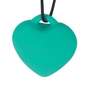 Stimulateur pendentif PleasureStone vert - FairyGasm