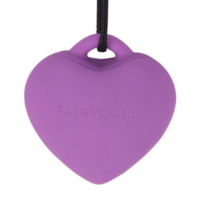 Stimulateur pendentif PleasureStone violet - FairyGasm