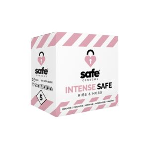 5 préservatifs Safe Intense