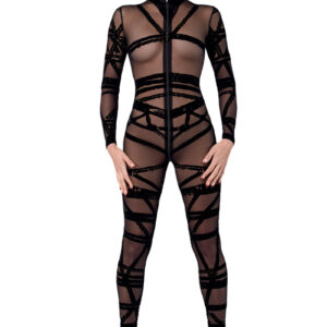 Combinaison floquée Bondesque F357 - Noir Handmade