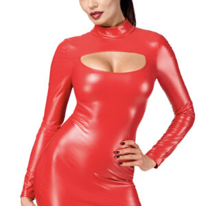 Mini robe Bombshell F367 - Noir Handmade