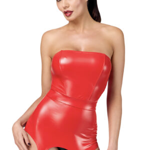 Corset Ă  jarretelles Bombshell F368 - Noir Handmade