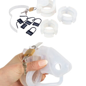 Cage de chasteté en silicone 15 pièces - You2Toys