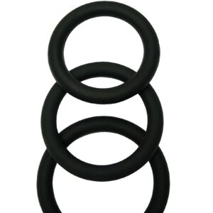 Set 3 CockRings silicone - Malesation